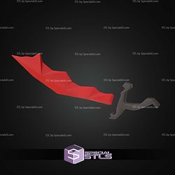 Cosplay STL Files Old School RuneScape Dragon Scimitar