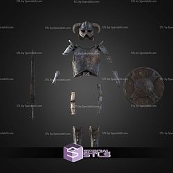 Cosplay STL Files Skyrim Iron Armor Full Set