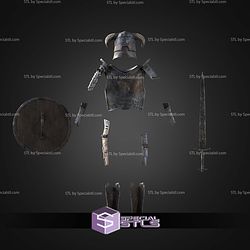 Cosplay STL Files Skyrim Iron Armor Full Set