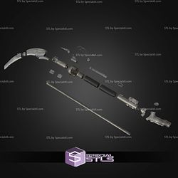 Cosplay STL Files Vycrul Scythe