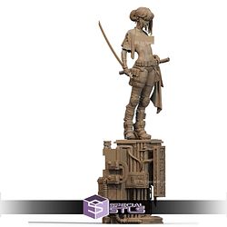 Cyber Samurai Fanart Alternative STL Files