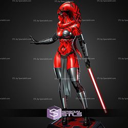 Darth Talon On Base STL Files