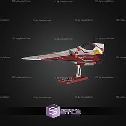 Delta 7 Jedi Starfighter Kit Card STL Files