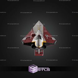 Delta 7 Jedi Starfighter Kit Card STL Files