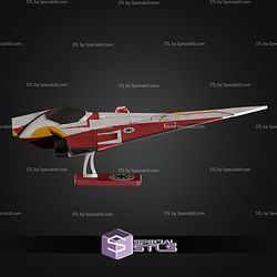 Delta 7 Jedi Starfighter Kit Card STL Files
