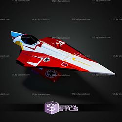Delta 7 Jedi Starfighter Kit Card STL Files