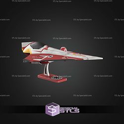 Delta 7 Jedi Starfighter Kit Card STL Files