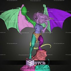 Demona Gargoyles 250mm STL Files