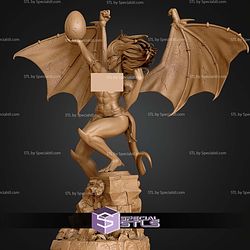 Demona Gargoyles Alternative 250mm STL Files