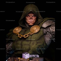 Dr Doom Real Face 420mm STL Files