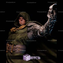 Dr Doom Real Face 420mm STL Files