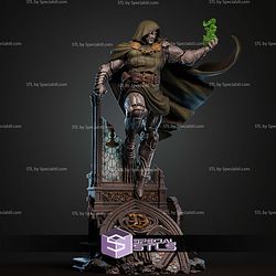 Dr Doom Real Face 420mm STL Files