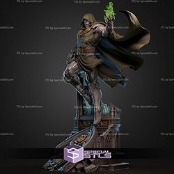 Dr Doom Real Face 420mm STL Files