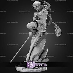 Esdeath Akame Ga Kill 1 7 STL Files