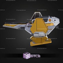 ETA-2 Jedi Starfighter Kit Card STL Files