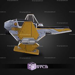 ETA-2 Jedi Starfighter Kit Card STL Files