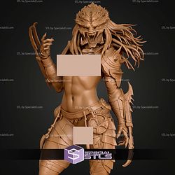 Female Predator Alternative 250mm STL Files