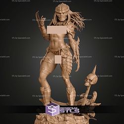Female Predator Alternative 250mm STL Files