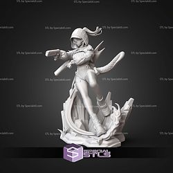 Fluorite Arknights Endfield Game 226mm STL Files
