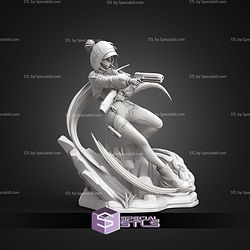 Fluorite Arknights Endfield Game 226mm STL Files