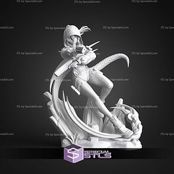 Fluorite Arknights Endfield Game 226mm STL Files