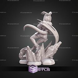 Fluorite Arknights Endfield Game 226mm STL Files
