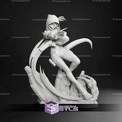 Fluorite Arknights Endfield Game 226mm STL Files