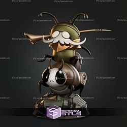 Garmond And Zaza Hollow Knight 156mm STL Files