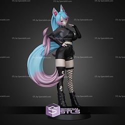 Goth SilverVale Vitural Youtuber STL Files