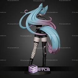 Goth SilverVale Vitural Youtuber STL Files