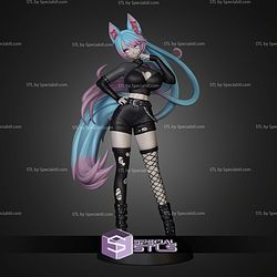 Goth SilverVale Vitural Youtuber STL Files