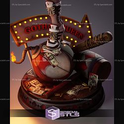 Harley Quinn Comics Version Alternative 394mm STL Files