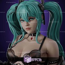 Hatsune Miku Rock STL Files