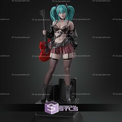 Hatsune Miku Rock STL Files