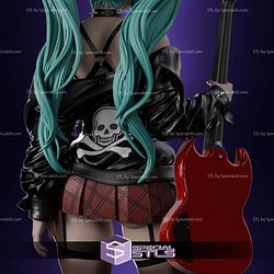 Hatsune Miku Rock STL Files