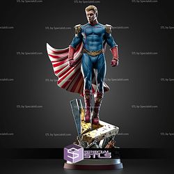 Homelander Hero Pose STL Files