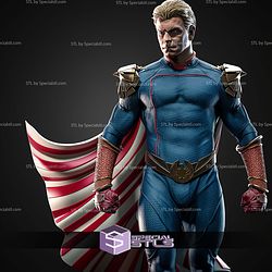 Homelander Hero Pose STL Files
