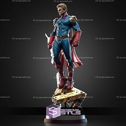 Homelander Hero Pose STL Files