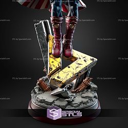 Homelander Hero Pose STL Files