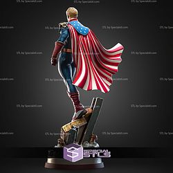 Homelander Hero Pose STL Files