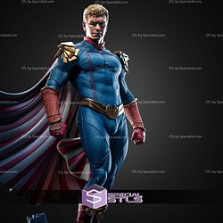 Homelander Hero Pose STL Files