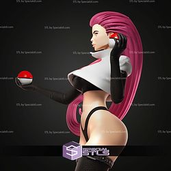 Jessie Pokemon And Pokeball STL Files