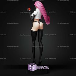 Jessie Pokemon And Pokeball STL Files