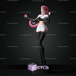 Jessie Pokemon And Pokeball STL Files