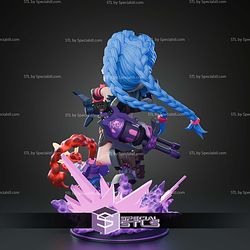 Jinx 2XKO Chibi STL Files