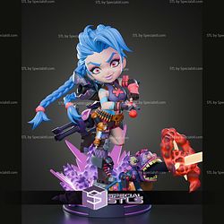 Jinx 2XKO Chibi STL Files