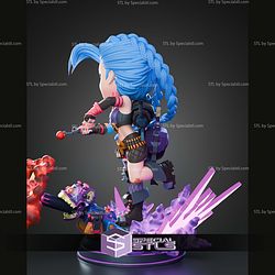 Jinx 2XKO Chibi STL Files