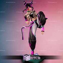 Juri Han Street Fighter Kick STL Files