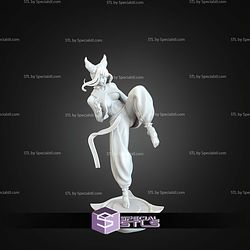 Juri Han Street Fighter Kick STL Files