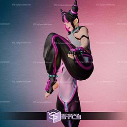Juri Han Street Fighter Kick STL Files